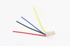 Роз'єм 4 контакту "мама" + 4 дроти (для реле-регуляторів)