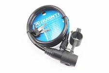 Замок протиугінний тросовий 1200х8мм під ключ, кріплення за трубу сидіння, AGL-102