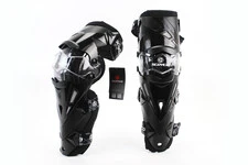 Наколінники захисні (коліно+гомілка) к-кт 2шт, Чорні, тип 1