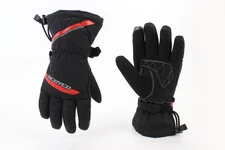 Перчатки мотоциклетні, теплі L-Чорно-Червоний