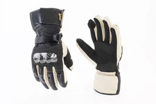 Перчатки мотоциклетні, теплі XL-Чорно-Білі