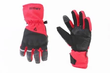 Перчатки мотоциклетні, теплі XL-Чорно-Червоні, тип 1