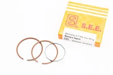 Кольца поршневые Honda DIO50 39мм STD желтая коробка (замки внутренние)