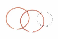 Кільця поршневі Honda DIO50 39мм +0,75 (замки внутрішні)