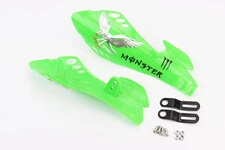 Захист для рук лів., прав. к-кт 2шт "MONSTER ENERGY" ЗЕЛЕНИЙ тип2