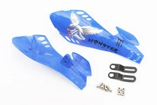 Захист для рук лів., прав. к-кт 2шт "MONSTER ENERGY" СИНІЙ тип2