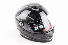 Шлем интеграл, закрытый BLD-М65 М (57-58см), ЧЕРНО-СЕРЫЙ