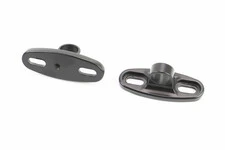 Кріплення дзеркал до пластику під два болти, к-кт 2шт ЧОРНИЙ