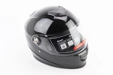 Шлем интеграл, закрытый BLD-М65 L (59-60см), ЧЕРНЫЙ глянец