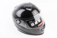 Шлем интеграл, закрытый BLD-М65 S (55-56см), ЧЕРНЫЙ глянец