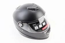 Шлем интеграл, закрытый BLD-М65 S (55-56см), ЧЕРНЫЙ матовый