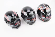 Шлем интеграл, закрытый с воротом, ЧЕРНЫЙ с рисунком (незначительные отличия рисунков, возможны дефекты покраски)