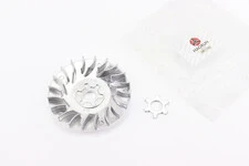 Крыльчатка вариатора переднего (под вал 16мм)  + шайба "крест" Yamaha BWS 100