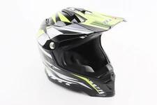 Шлем кроссовый/эндуро/АТV BLD-819-7 L (59-60см), ЧЕРНЫЙ/НЕОНОВО-ЖЕЛТЫЙ