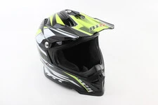 Шлем кроссовый/эндуро/АТV BLD-819-7 М (57-58см), ЧЕРНЫЙ/НЕОНОВО-ЖЕЛТЫЙ