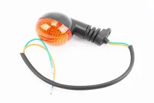 Поворот круглый "малый" (оранжевое стекло) на резиновой ножке, тип 1