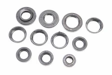 Сальники к-кт 11шт (17x30x7/10; 22x35x8; 23x36,5x6,7-2шт; 34x43,4x5/8-4шт; 34x52x9; 25x52x6; 26x52x8/10) Юпітер