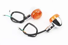 Honda SCOOPY AF-55 повороти в зборі к-кт 2шт, жовті