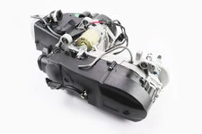 Двигун скутерний у зборі 125куб (короткий варіатор, довгий вал) New
