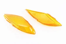 Suzuki LET'S "скло" - поворотів передніх к-кт 2шт, жовті