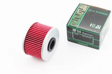 Фільтр-елемент масляний HF114 (69x47мм) HONDA Pioneer, SXS, TRX 400-1000, ATV
