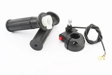 Рукоятка руля правая под трос газа в сборе с кнопкой, к-кт