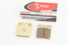 Гальмівні колодки (дискові) "квадрат" Viper - RACE/STORM/GY6 к-кт 2шт, жовті