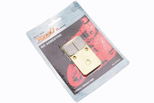 Гальмівні колодки (дискові) "квадрат" Viper - RACE/STORM/GY6 к-кт 2шт, жовті