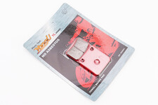 Гальмівні колодки (дискові) "квадрат" Viper - RACE/STORM/GY6 к-кт 2шт, червоні