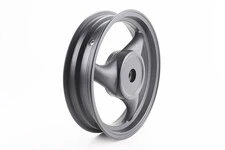 Диск задний литой MT2,50x12 Z19 для 4Т (бараб. торм., d-110мм) "3 луча" чёрный