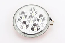 Фара кругла передня частина DELTA/ALPHA 5+1-LED, d-140mm, TUNING