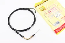 Трос газу 4Т-50cc (кріплення верхнє з різьбленням) (трос 203см; кожух 192см)