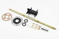 Вісь задня 740мм - на ATV027-19, кріплення, диск гальмівний, зірка - к-кт 15 деталей