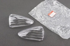 Пластик - "стекло" заднего поворота левый, правый, прозрачные (крепление тип 1)