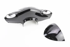 Пластик - руля передний "голова" Storm New, ЧЕРНЫЙ