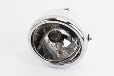 УЦІНКА DELTA Фара передня "хром" ALPHA кругла D=150mm (без скла. див,фото)