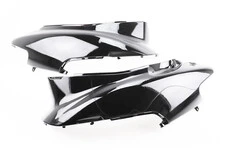 УЦІНКА Honda DIO AF-34 пластик - к-кт фарбований 5 деталей (голова під диск. гальмо з кришкою лючка), ЧОРНИЙ (брак фарбування,