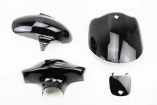 УЦІНКА Suzuki LET'S-I пластик - к-кт фарбовані 6 деталей, ЧОРНИЙ (див. фото)