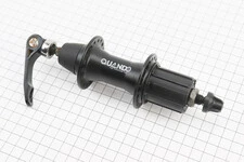 УЦІНКА Втулка задня MTB алюмінієва 14Gx36H під касету 8-10зв, V-brake, кріпл. ексцентрик, чорна KT-WSER (нетоварний вигляд)