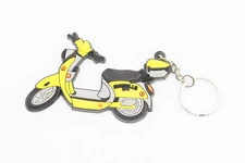 Брелок мото "СКУТЕР", гумовий 80x55мм