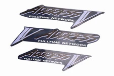 Наклейки набір 3шт "Address V" 2471 (23х6см)