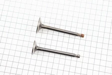 УЦІНКА МБ-D177F/188F Клапан впускний (h-84; D-30; d-6,5), випускний (h-83,5; D-26; d-6,5) к-кт 2шт 173F/177F ( іржавий, див. фото)