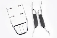 Багажник задній + підніжки к-кт "ХРОМ" тип 2