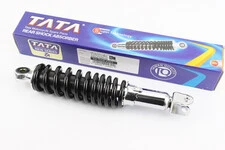 Амортизатор задній GY6/Honda - 280мм*d51мм (втулка 10мм / вилка 8мм) регул., чорний