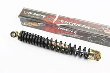 Амортизатор задній GY6/Honda - 305мм*d41мм (втулка 10мм / вилка 8мм), чорний