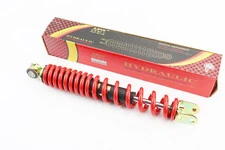 Амортизатор задній GY6/Honda - 310мм*d45мм (втулка 10мм / вилка 8мм), червоний