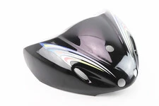 Пластик - передній верхній (під кермом) "дзьоб", ЧОРНИЙ (можливі незначні потертості, див. фото), тип 2