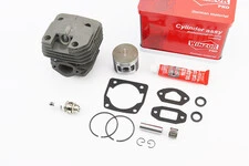 Циліндр к-кт (цпг) 4500 45сс-43mm (палець 11mm) "чорний"+свічка+герметик, металева коробка, "PRO SERIA"