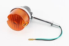 Поворот с кронштейном, цвет ободка-"ХРОМ" (длинная ножка)