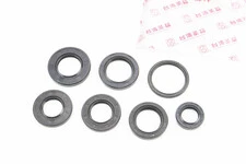 Сальники к-кт 7шт (17x27x6; 20x38x5; 22x38x6; 24x43x6; 25x37x6; 27x40x6; 34x41x4) двигуна, Suzuki AD100